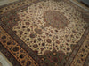 Load image into Gallery viewer, 8.1 x 9.9 Authentic High Quality 400 KPSI Wool and Silk Persian Tabriz Rug IRAN  #PIX-18228