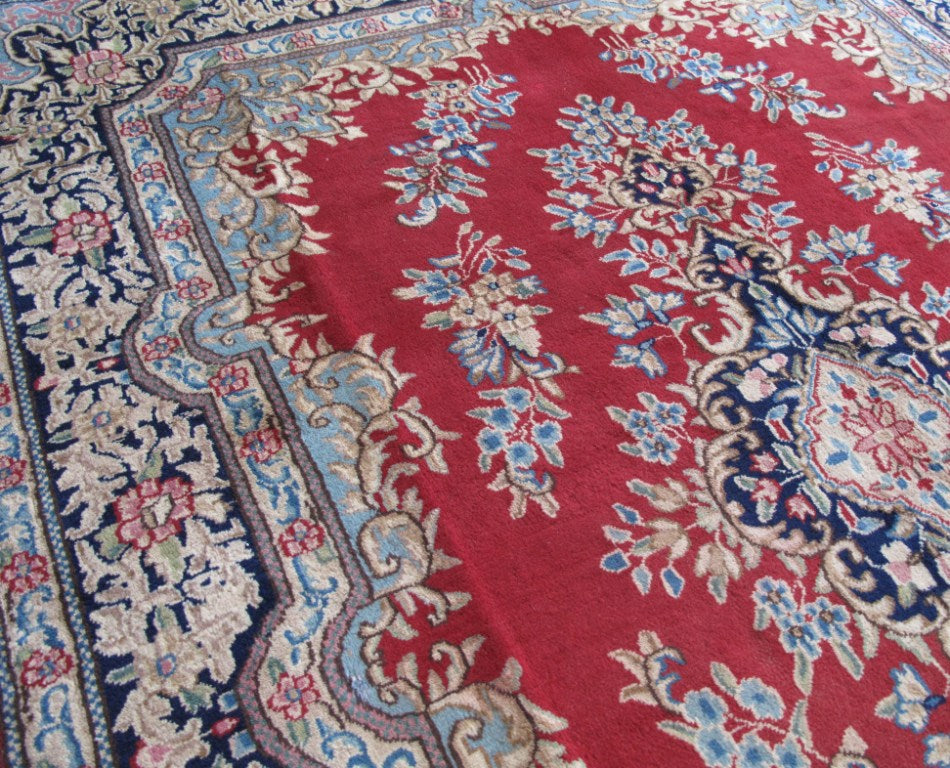 6.5 x 9.2 Geninue Persian Kerman Rug #B-81850