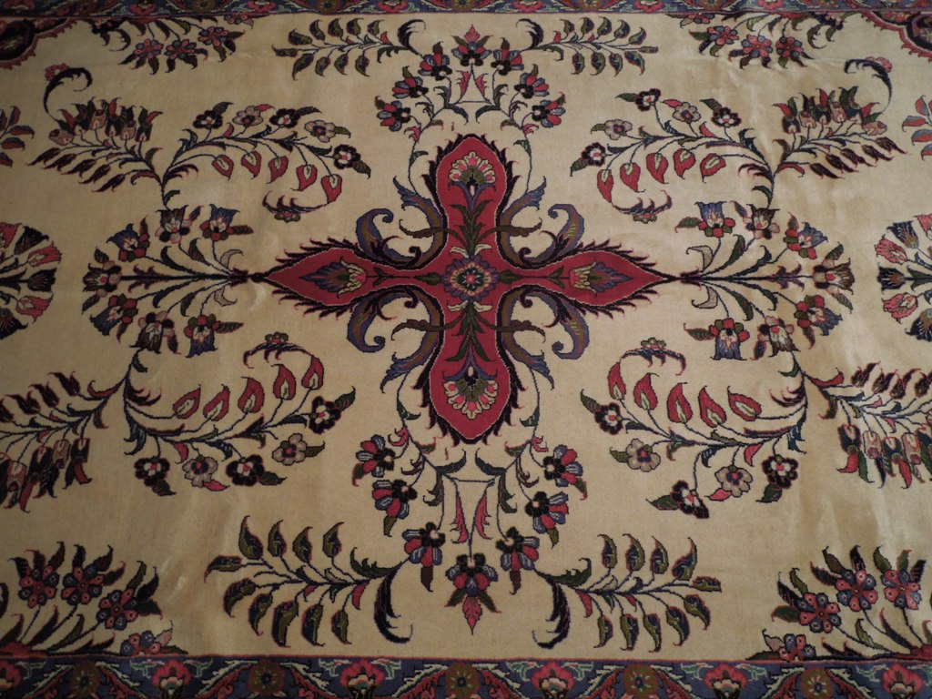 7 x 10.4 Quality Persian Tribal Sarouk Rug #B-72333
