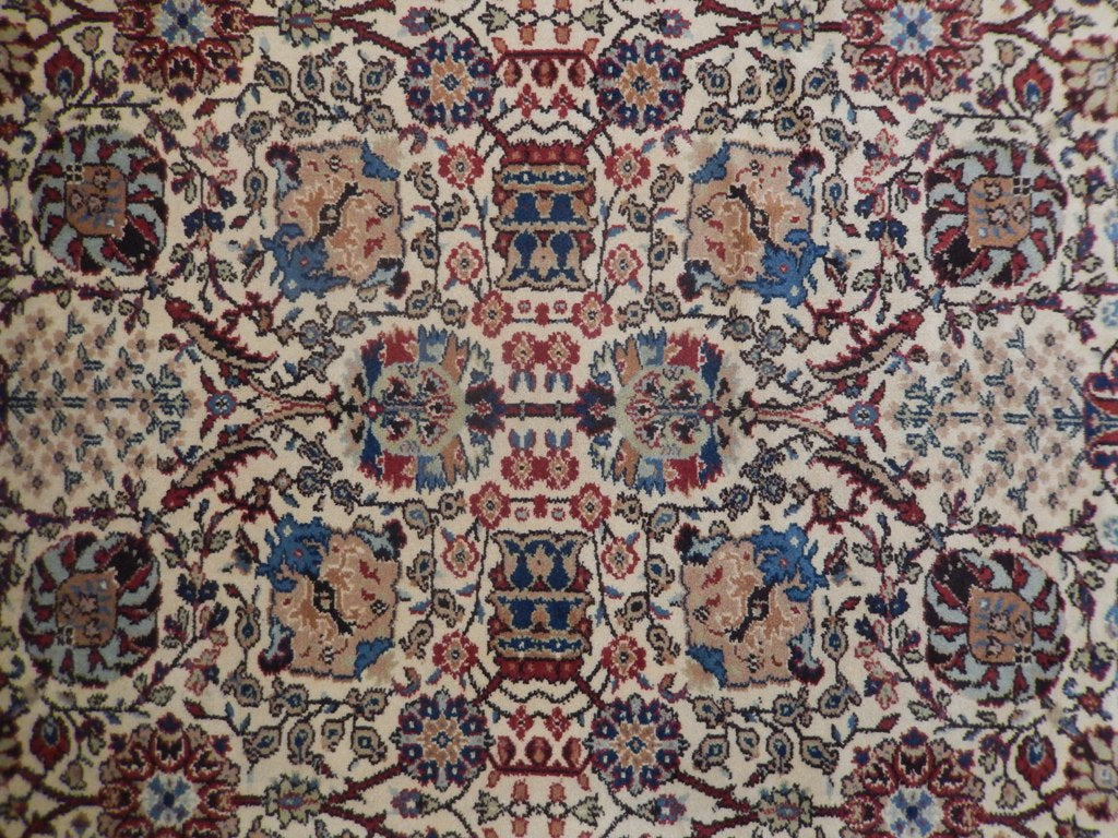 7 x 10 Persian Tabriz Wool Handmade Rug IRAN 1980's  #PIX-23089