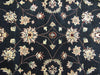 Load image into Gallery viewer, 6 x 9.2 Quality Handmade Wool and Silk Rug BLACK #PIX-26274