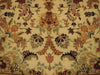 Load image into Gallery viewer, 5.4 x 7.8 Rare Wool &amp; Silk Ivory Persian Tabriz Rug 14824
