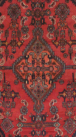 3.4 x 5 Persian Tribal Hamadan Rug #PIX-82674