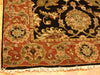 Load image into Gallery viewer, 4.1 x 9.11 Wide Quality Handmade Jaipour Runner BALCK #PIX-12827