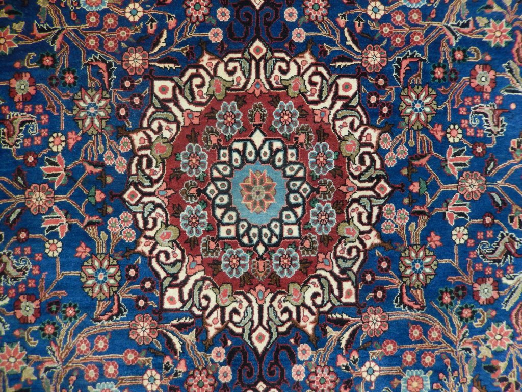 4.7 x 6.4 Authentic Persian Wool Handmade Tabriz Rug #PIX-21807
