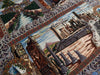 Load image into Gallery viewer, 6.6 x 10 Authentic Iran Pictorial Persian Rug Wool and Silk 400 Kpsi #PIX-21967
