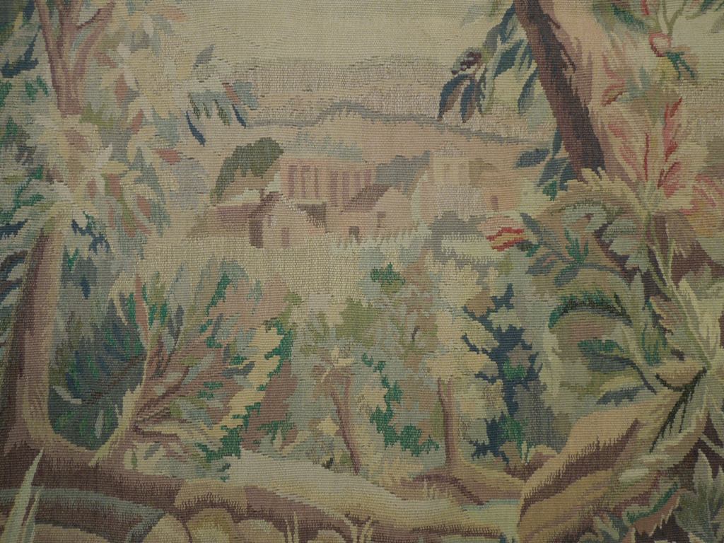5 x 6.8 Tapestry Green Scenery Hanging Art Rug #PIX-20057