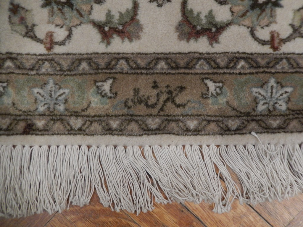 2 x 4 Signed Persian Tabriz Wool Iran #PIX-23033