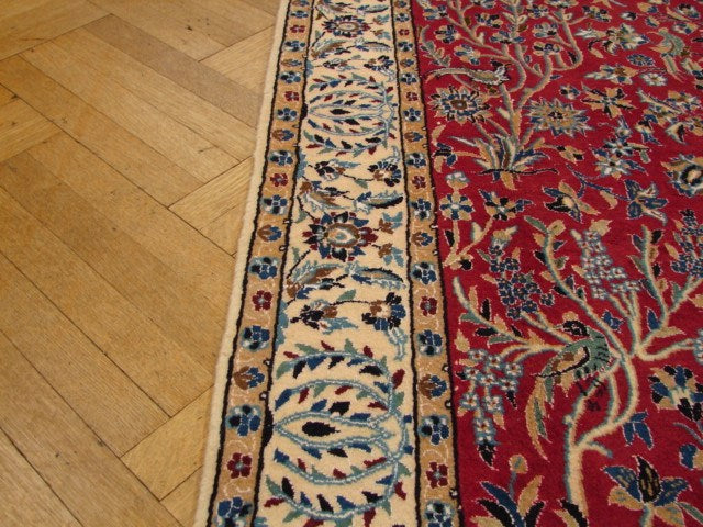 5 x 8.3 Authentic Persian Nain Rug #PIX-4878