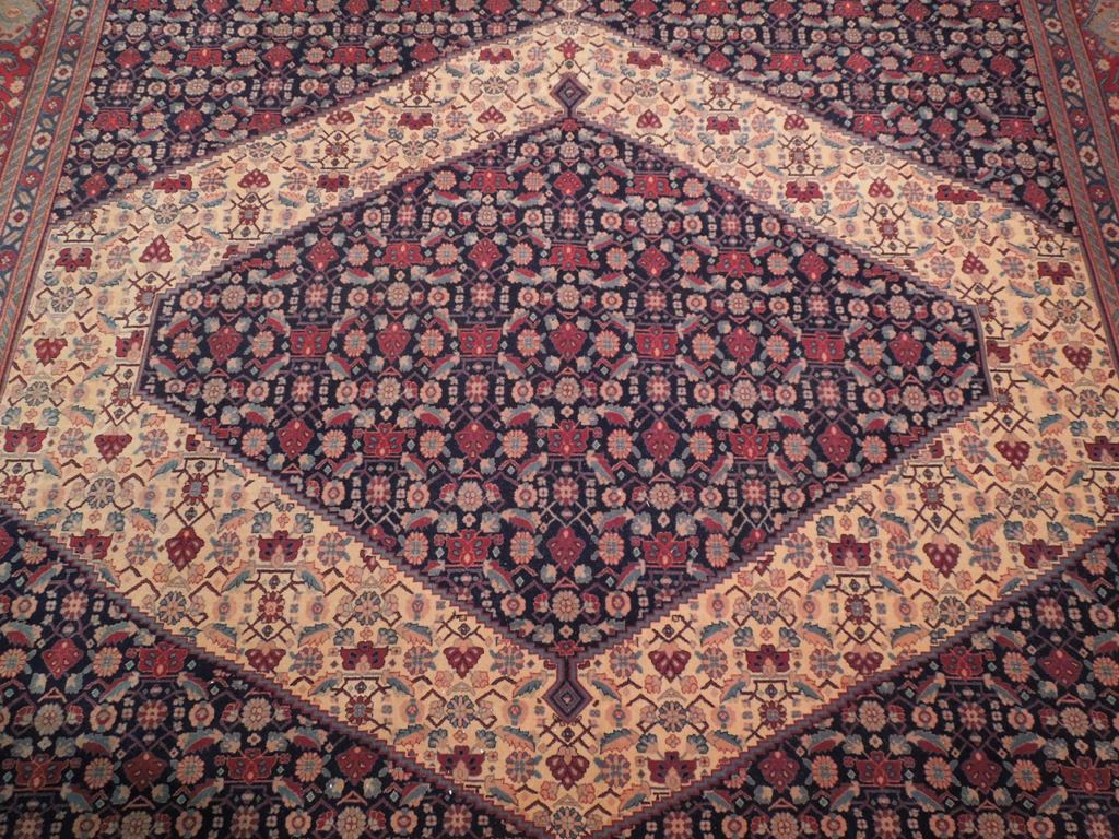 8 x 10 High Quality Persian Sannadaj Bijar Wool on Silk Rug #PIX-18649
