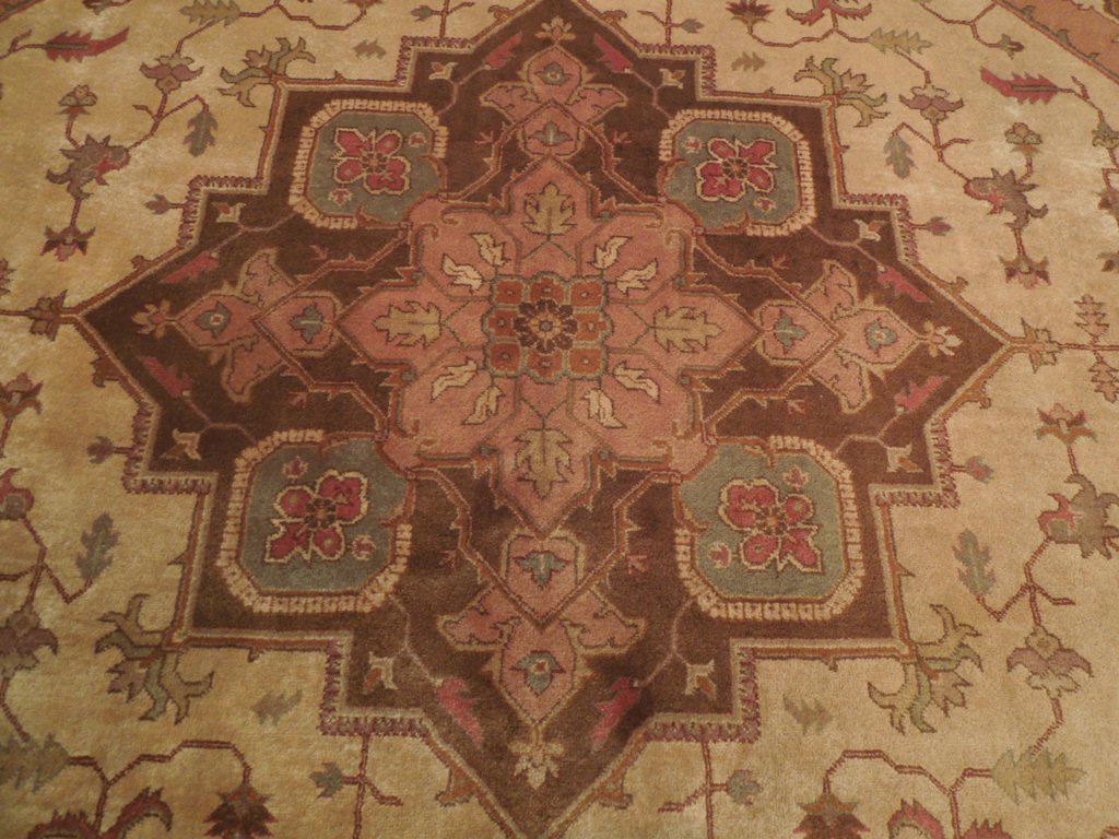 8.2 x 10.3 Authentic Persian Heriz Rug DENSE QUALITY #PIX-18193