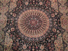 Load image into Gallery viewer, 5.10 x 8.8 High Quality Wool and Silk Handmade Rug French Savonnerie BLACK #PIX-18807