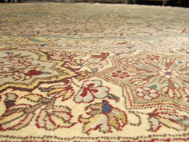 9 x 9 ROUND Handmade Wool Quality Rug Jaipour India GREEN  #PIX-15556