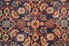Load image into Gallery viewer, 10 x 13 Semi-Antique Persian Herati Sarouk Mahal Rug Blue #B-74768