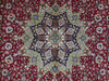 Load image into Gallery viewer, 8 x 12 Super Fine Authentic Persian Tabriz Rug Handmade Iran Wool and Silk on Silk on Silk  500 Kpsi  Rich Burgundy #PIX-21838