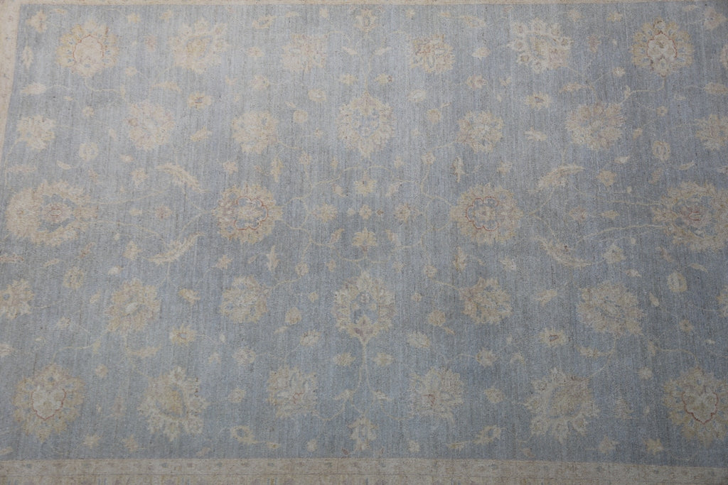 9.1 x 12  Light Blue Chobi Peshawar Rug #PIX-28475