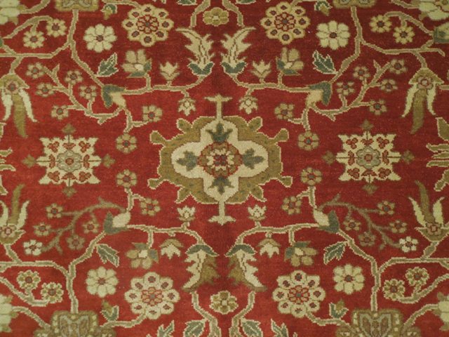 8.1 x 10 Quality Hand-Knotted Zigler Area Rug #PIX-16684