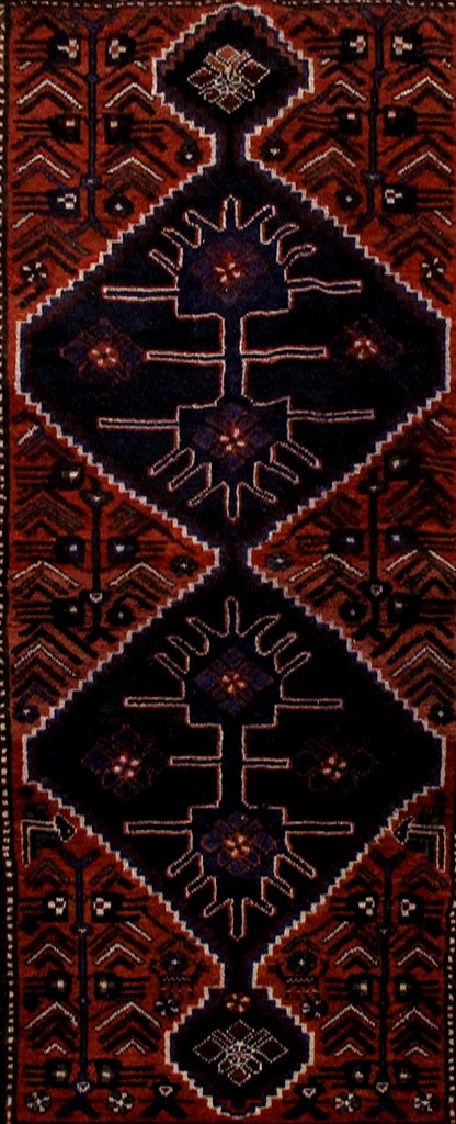 3.9 x 6.8 Persian Tribal Koliaie Rug #B-80974