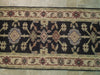Load image into Gallery viewer, 20&#39; Feet Handmade Wool Runner BLACK #B-74121