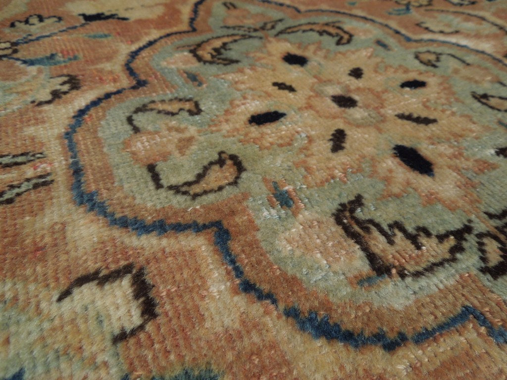 SIGNED Semi-Antique Persian Tabriz Rug 8.3 x 11.1 #PIX-18173