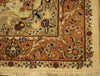 Load image into Gallery viewer, 5.4 x 7.8 Rare Wool &amp; Silk Ivory Persian Tabriz Rug 14824