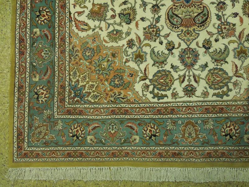 6.6 x 10.6 Authentic Quality Persian Handmade Iran Tabriz Rug 400 Kpsi #PIX-18065