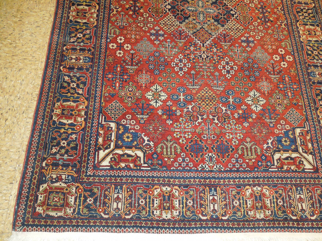 4.5 x 6.7 Antique Persian Josheghan Fine Rug #PIX-25812