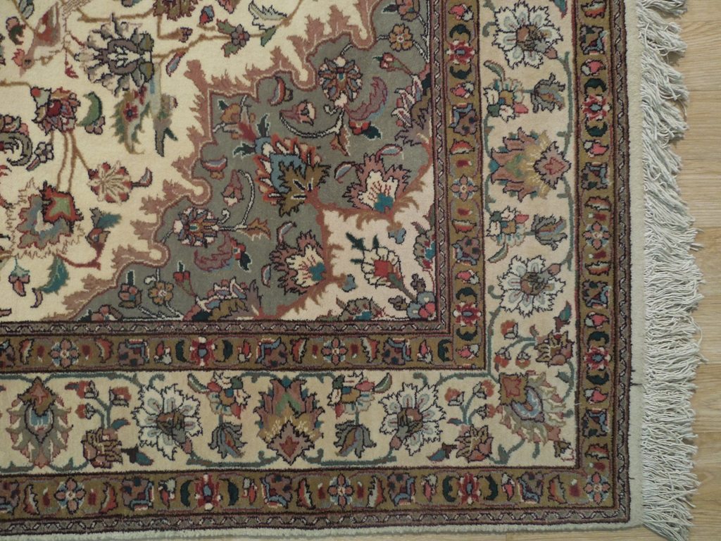 5.9 x 9 Fine Quality Persian Tabriz Rug Iran 400 Kpsi Inventory Clearnace Sale #PIX-18145