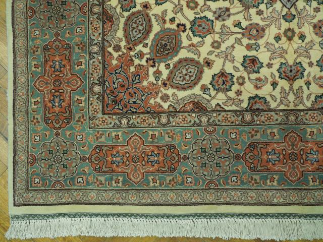 6 x 9.4 Authentic Fine Persian Tabriz Rug 400 KPSI #PIX-16881