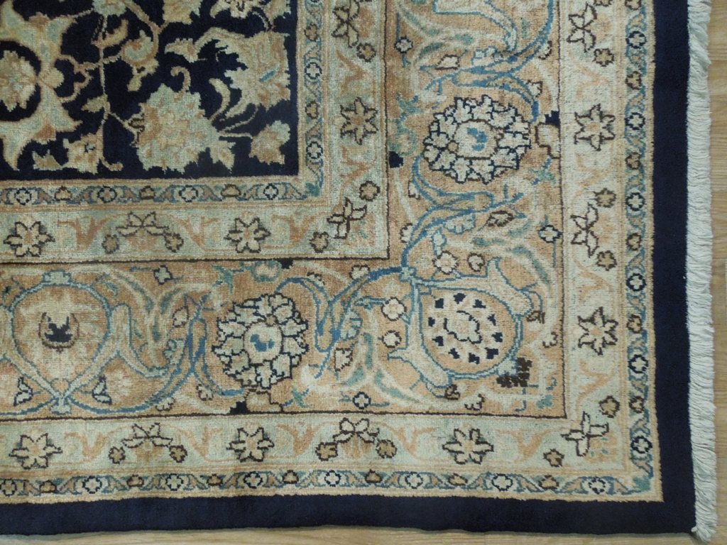 SIGNED Semi-Antique Persian Tabriz Rug 8.3 x 11.1 #PIX-18173