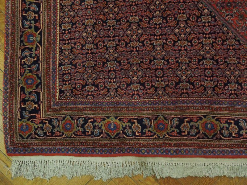 7.7 x 11.3 Genuine High Quality Wool Persian Bijar Rug 1980's #PIX-17172