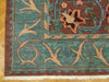 Load image into Gallery viewer, 11.8 x 17 Chobi Peshawar Oushak Rug Handmade Pakistan Brown Green Rust #PIX-20099