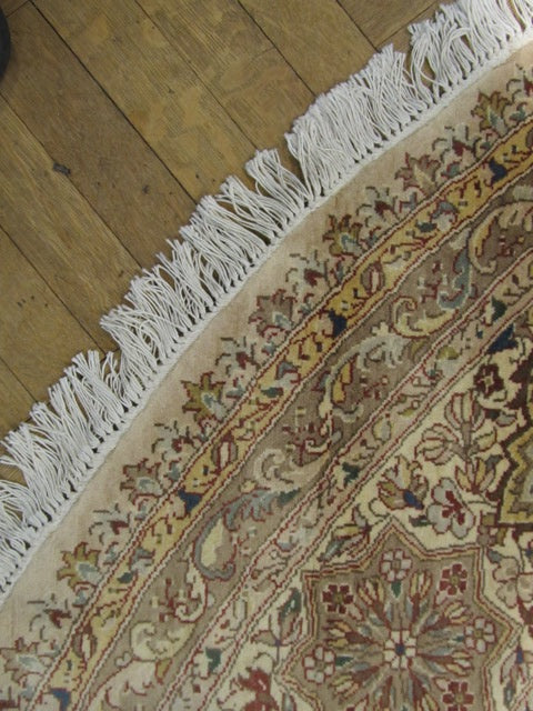 9 x 9 ROUND Handmade Wool Quality Rug Jaipour India GREEN  #PIX-15556