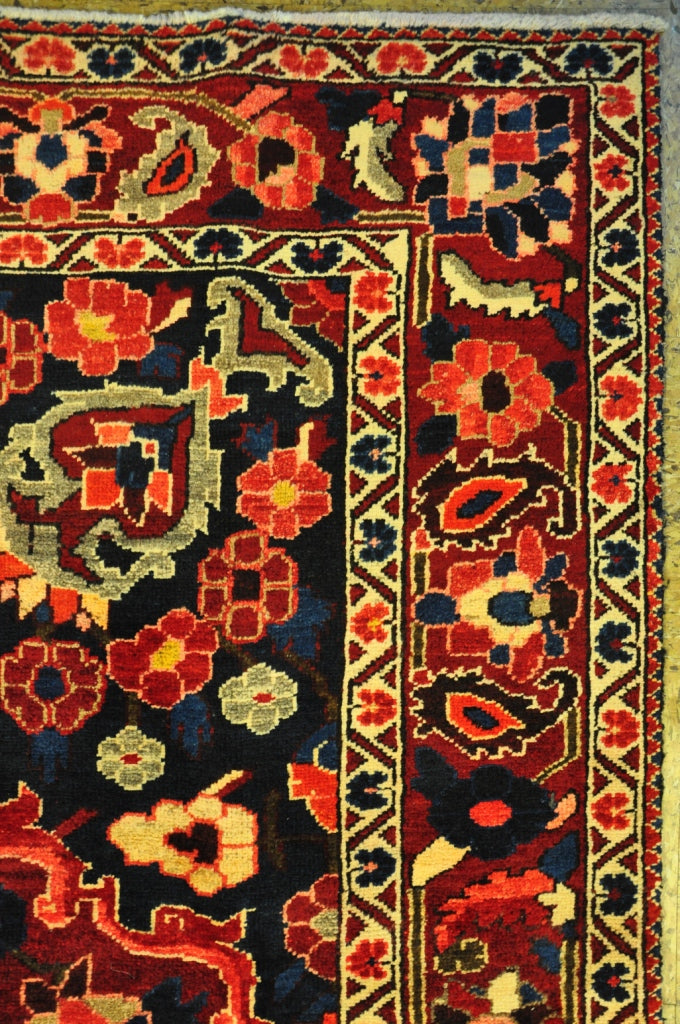 6.11 x 10.3 Persian Tribal Bakhtiar Rug #PIX-28968