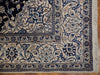 Load image into Gallery viewer, 6.10 x 10.2 Authentic Persian Nain Wool and Silk Rug Handmade Iran Blue #PIX-22020