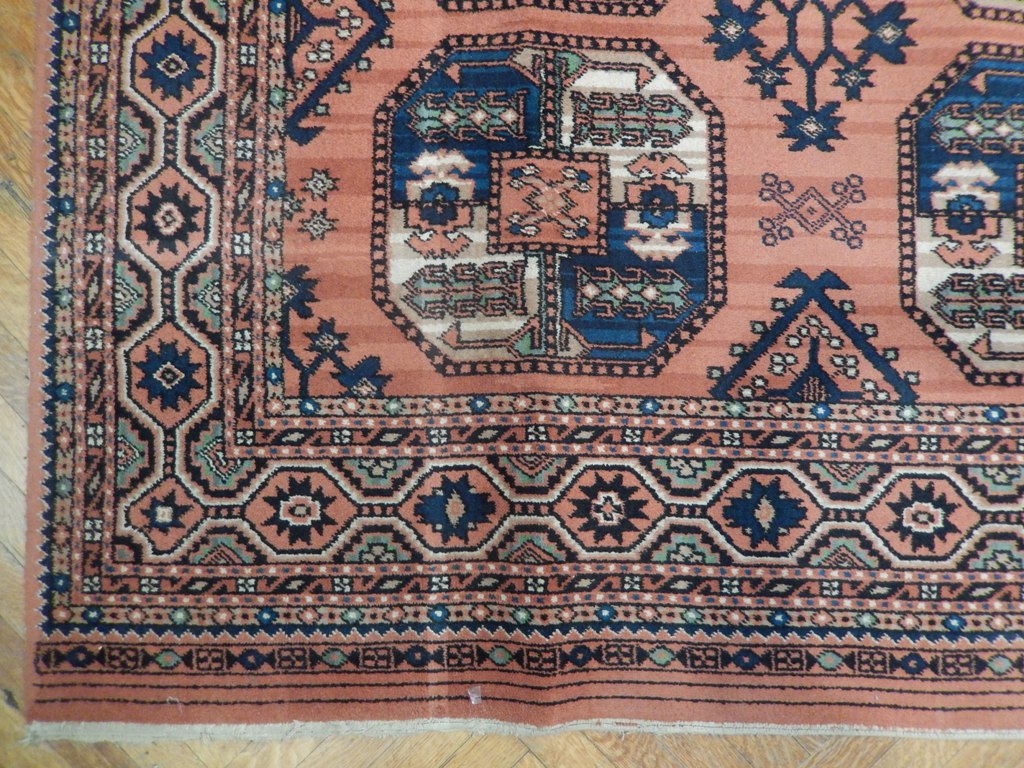 7 x 9.7 Genuine Persian Tabriz Wool Rug MAHI FISH #PIX-23121