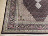 Load image into Gallery viewer, 6 x 9 Fine Quality Wool and Silk Fish Mahi Tabriz Rug Black #PIX-25763A