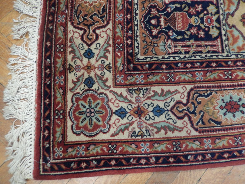 6.8 x 7.3 SQUARE Garden Bakhtiar Rug Multi Colors #PIX-23601