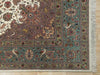 Load image into Gallery viewer, 9.1 x 12.4 Authentic Persian Iran Tabriz Rug Wool and Silk 400 KPSI #PIX-18229