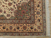 Load image into Gallery viewer, 8.1 x 9.9 Authentic High Quality 400 KPSI Wool and Silk Persian Tabriz Rug IRAN  #PIX-18228