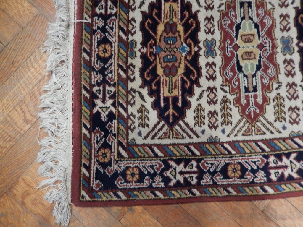 2.5 x 8 Vintage Runner Hand-Knotted Wool PIX-23447