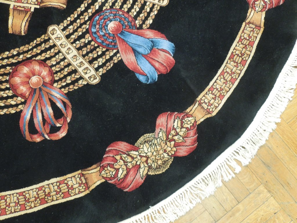 9 x 9 ROUND Handmade Rug  #PIX-20855