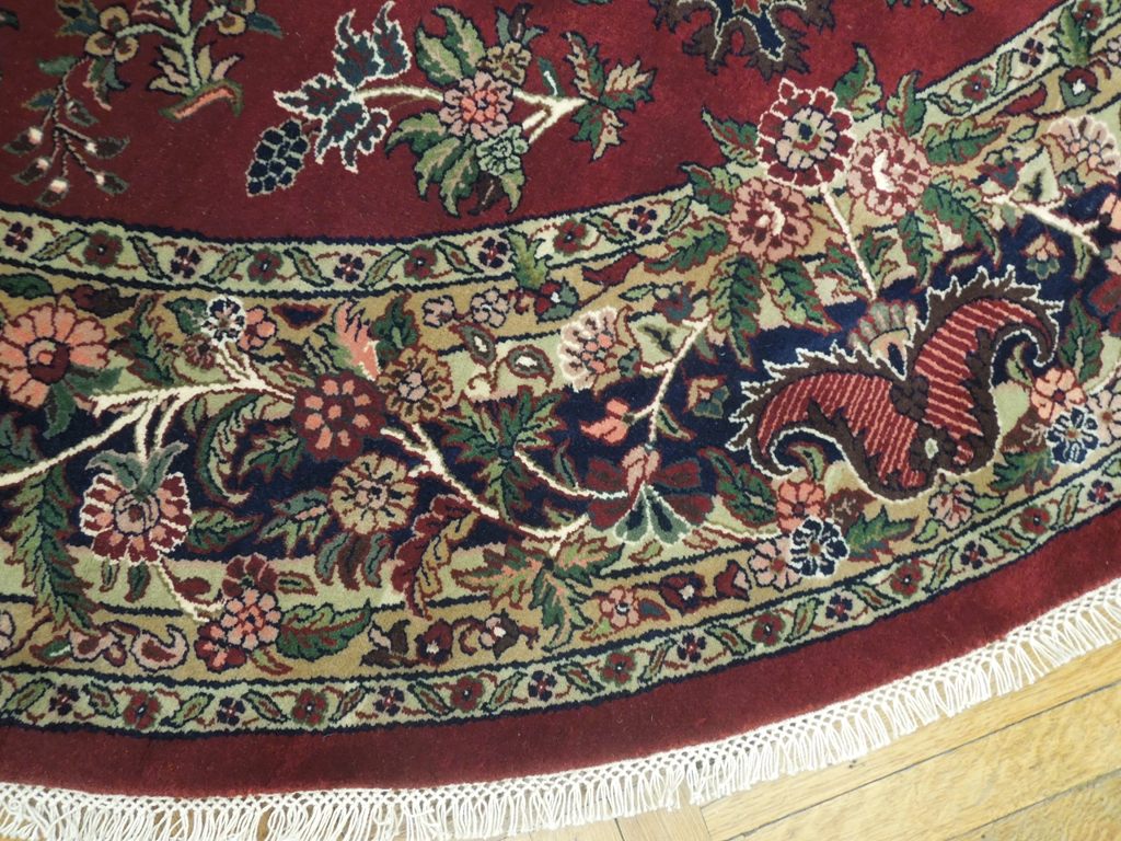 8 x 8 ROUND Jaipour Wool Rug  #PIX-20428