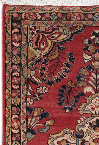 3.7 x 5.4 Persian Lilihan Rug #PIX-82754