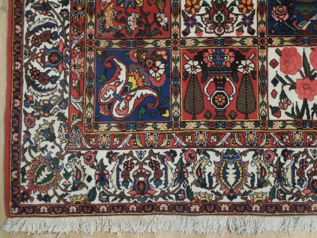 6.9 x 10.7 Persian Bakhtiar Garden Rug #PIX-18135