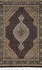 Load image into Gallery viewer, 5.6 x 8 Quality Wool and Silk Mahi Tabriz Herati Handmade Rug #B-70179