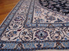 Load image into Gallery viewer, 5 x 8 signed Authentic Persian Nain Rug Wool and Silk Iran #PIX-9486