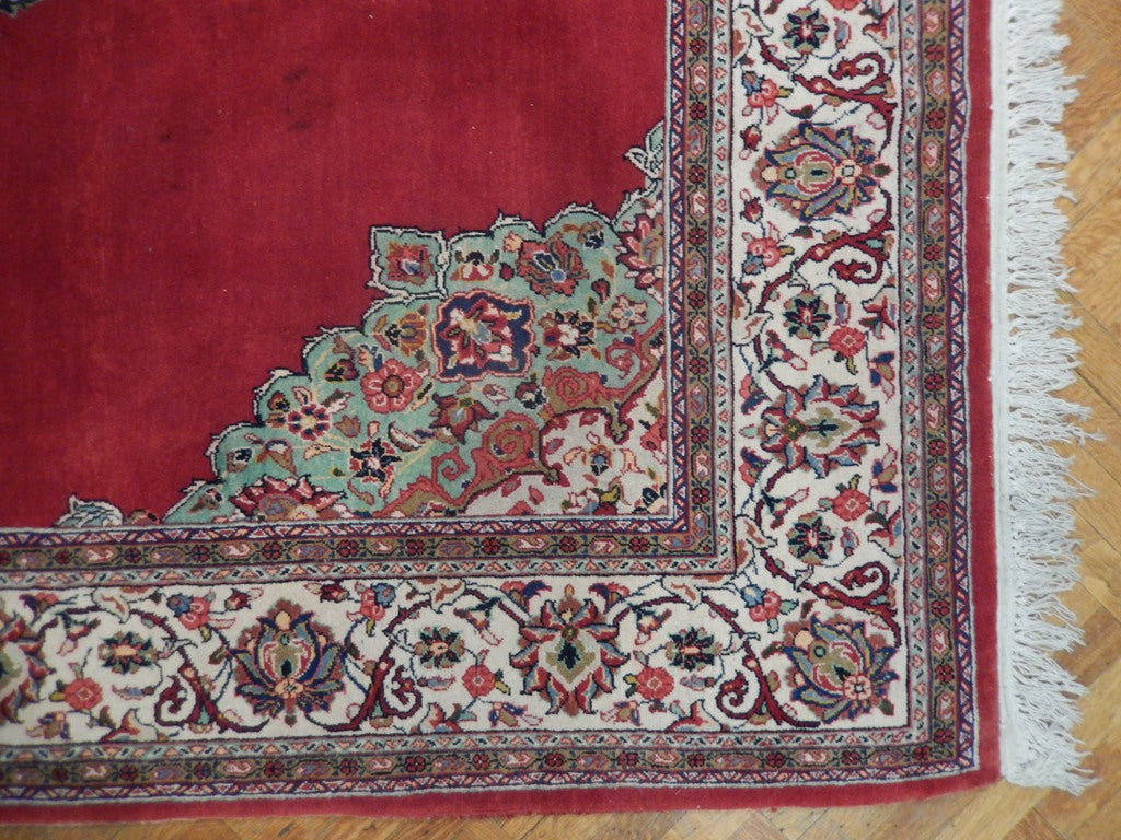 7 x 10.3 Authentic Persian Kashan Kerman Rug #PIX-23088