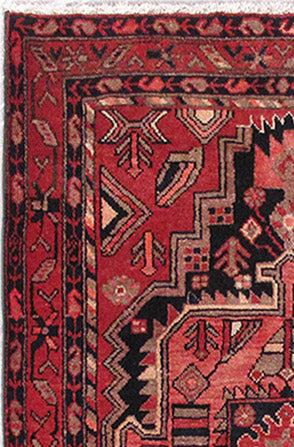 3.5 x 4.9 Decorative Persian Tribal Rug #PIX-82665