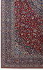 Load image into Gallery viewer, 10.3 x 16.7 SIGBNED Persian Kashan Rug Authentic Red Blue #B-81157